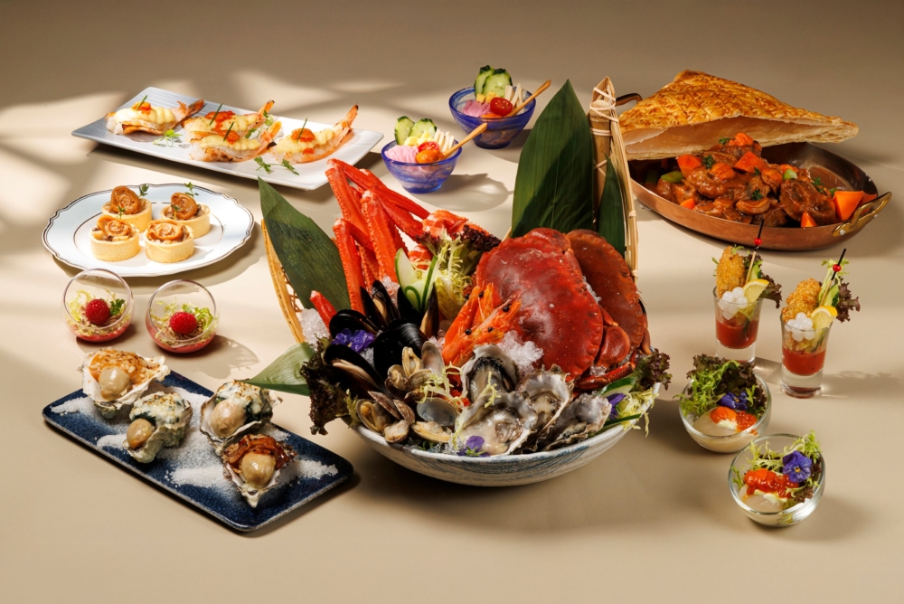 自助餐優惠推介｜城景國際：金鮑海膽．生蠔自助晚餐。