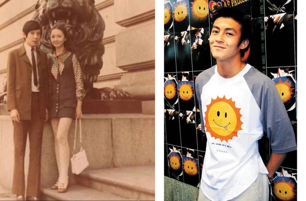 據悉陳澤民年輕時已經是娛樂圈有名的型男，人稱「九哥」