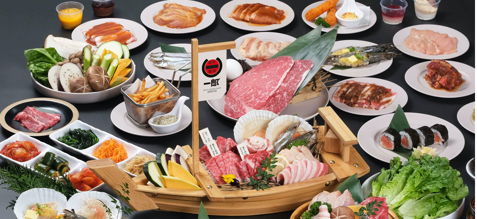 「和牛燒肉一郎」主打多層次日本放題推介體驗，從抵食套餐到A5和牛任食一應俱全。