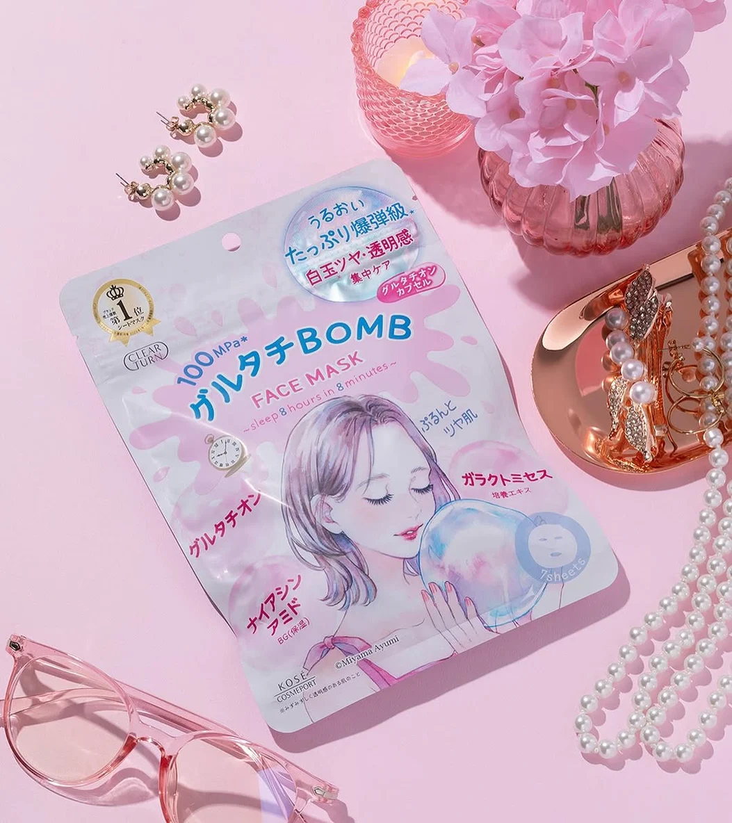 KOSÉ COSMEPORT CLEAR TURN 面膜 5枚入 售價：￥620（税込）