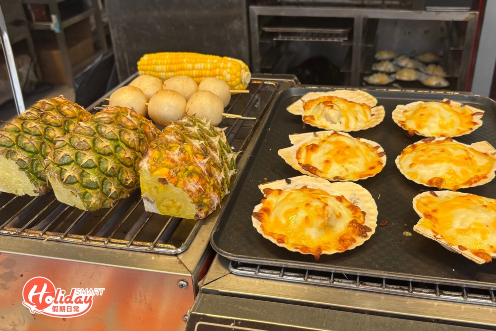 $20燒菠蘿、$42三色芝士焗扇貝都是人氣之選！