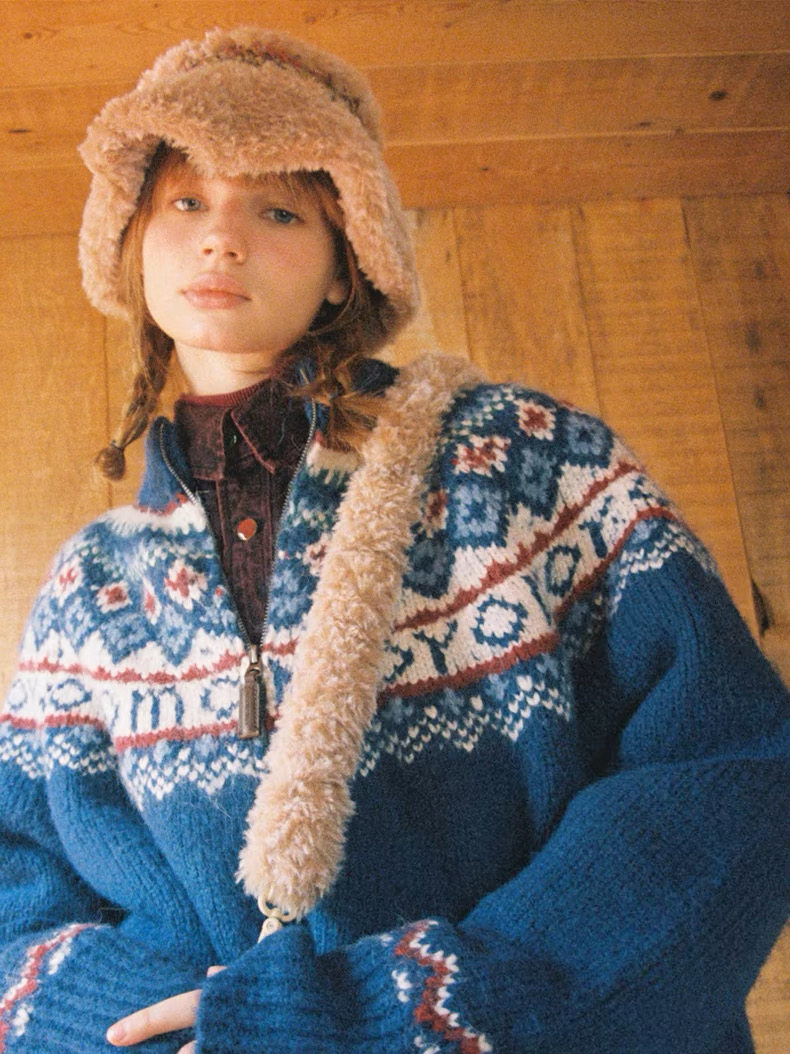 復古毛衣｜原價¥338 券後¥261