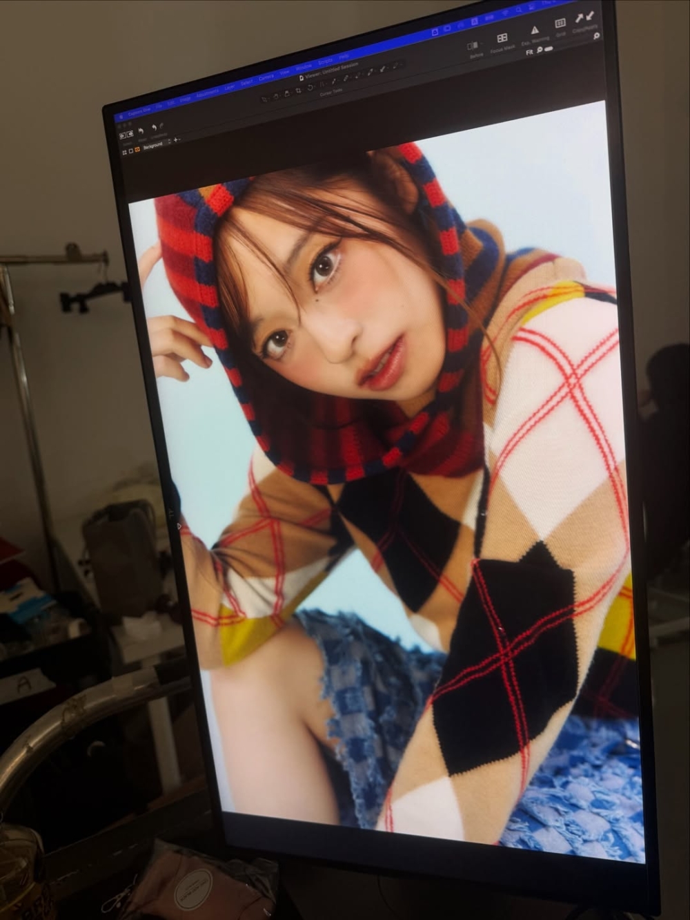 小如豬這輯照片發佈後，亦馬上在網上引起極大討論