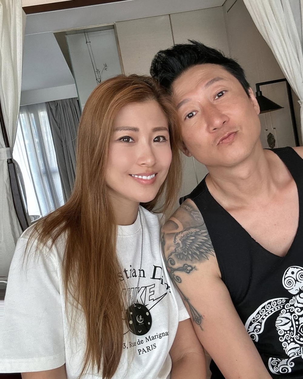 網友：「珍惜當下 祝福你們家庭幸福」