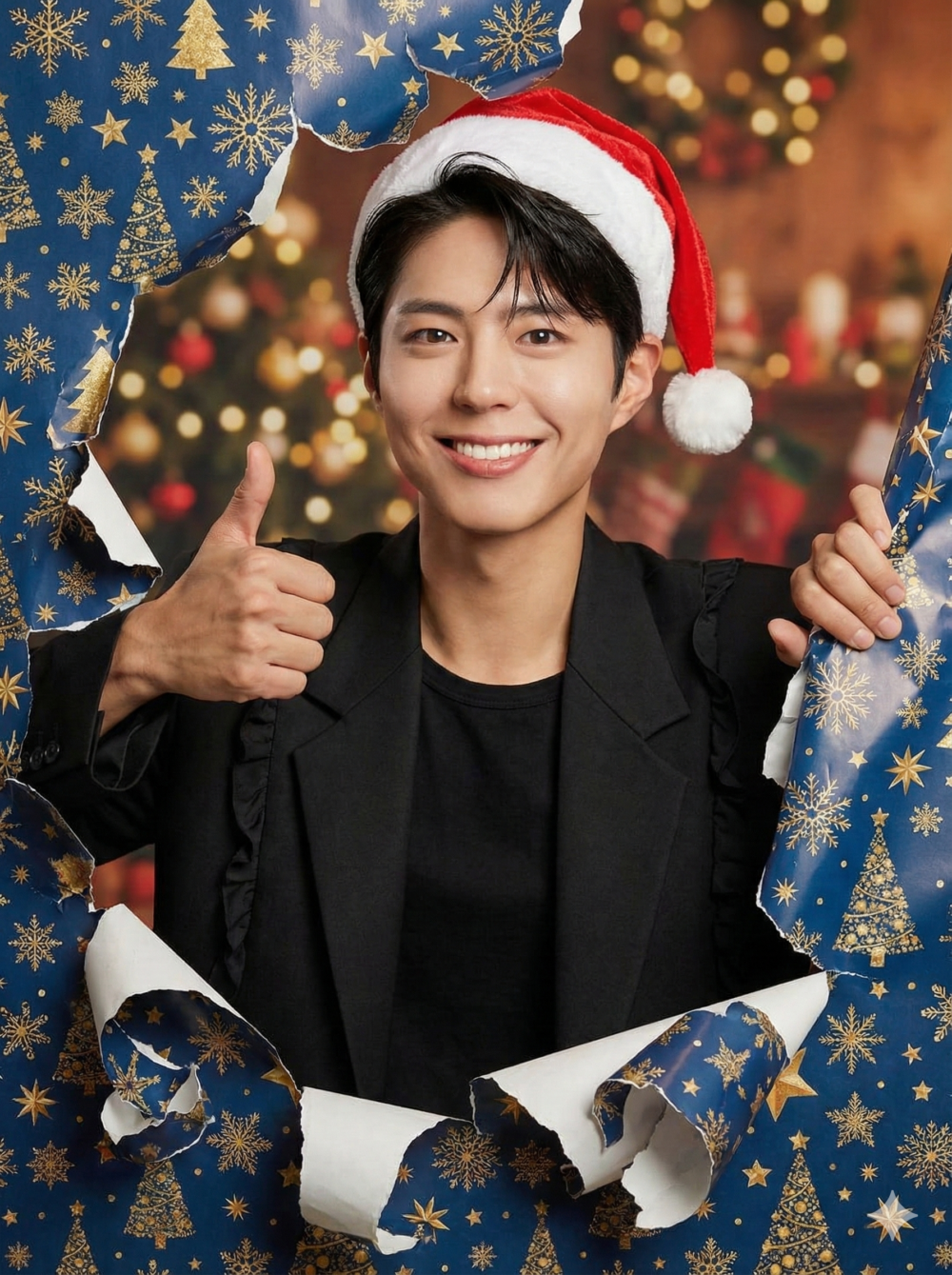 Google Gemini AI 免費整聖誕爆破照