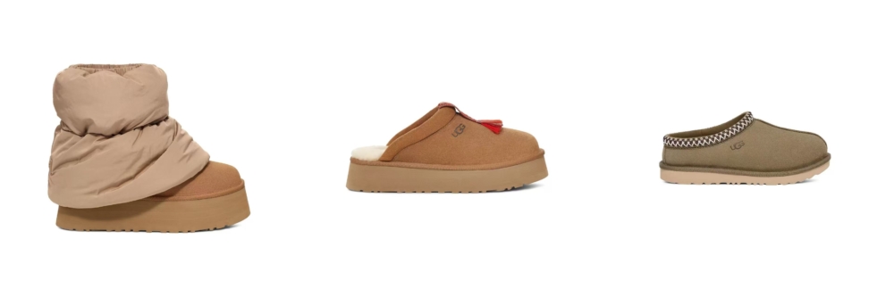 當中有人氣成人款毛毛靴，折後力度超划算！