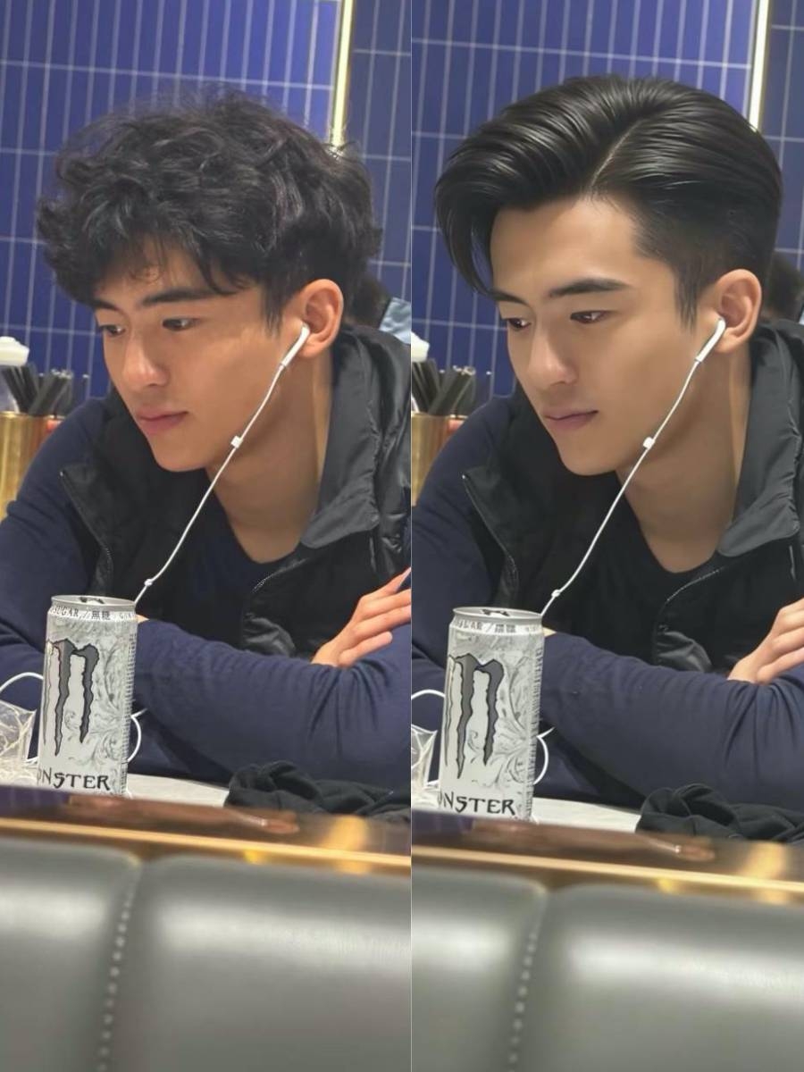 有見及此一眾熱心的網友就開始幫Lucas「理髮」，進行P圖大戰將Lucas一頭蓬鬆的捲髮P成利落短髮