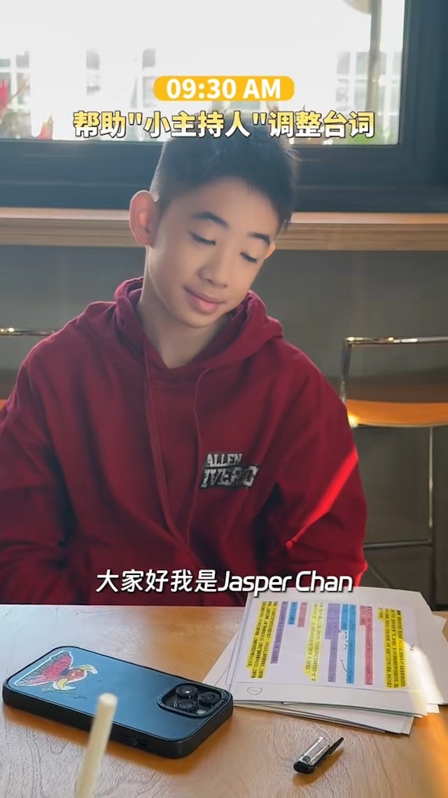 應采兒日前缺席老公陳小春演唱會，近日她就分享影片解釋原來缺席原因是因為要充當大仔Jasper的經理人