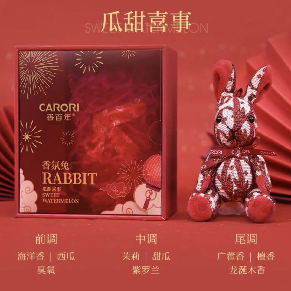 出風口香氛兔｜原價¥118起 券後¥77.4起