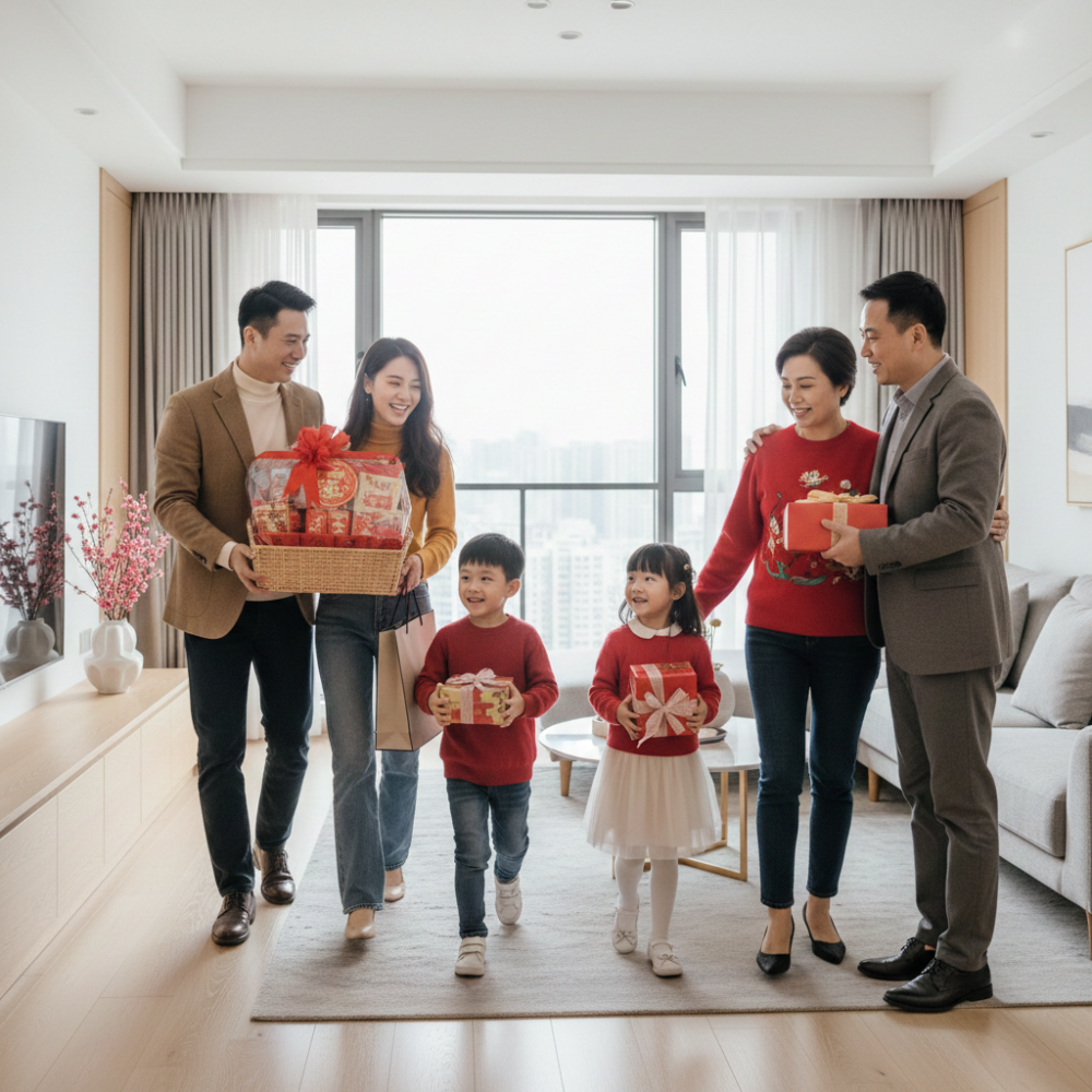 回娘家或去親戚家拜年,帶的禮物一定要是雙數!