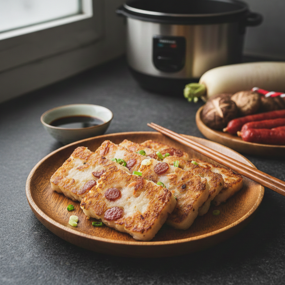 新年時想做蘿蔔糕?其實用家裡的電飯煲就能做出超水準的蘿蔔糕!