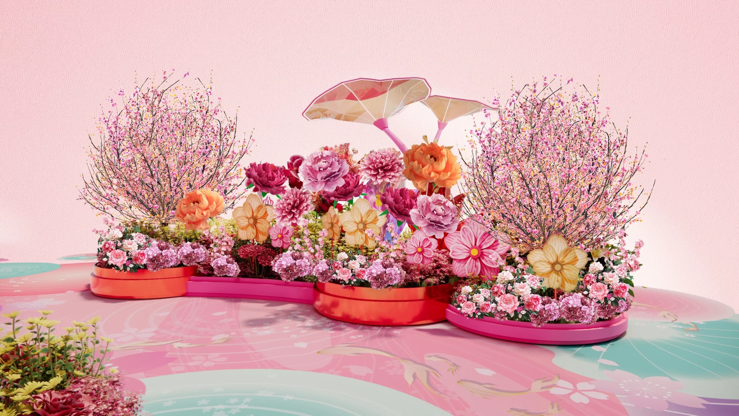 新年好去處2026｜沙田新城市廣場：四時之花 5大打卡位