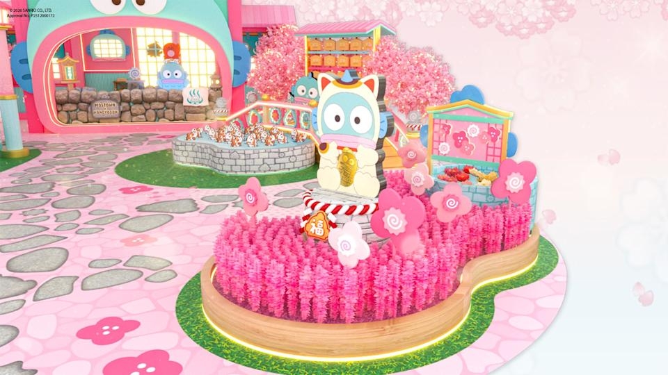 新年好去處2026｜新港城中心MOSTown：HANGYODON風生「水」起花庭園