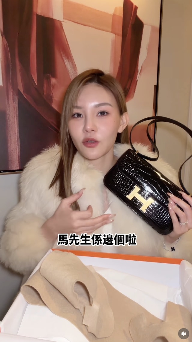 五索片中亦有介紹指手袋款式為「Elan」，屬於Constance系列的長版款式