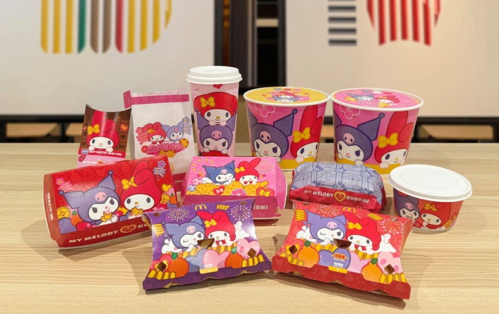全系列新春美食都換上超萌My Melody & Kuromi限定包裝！
