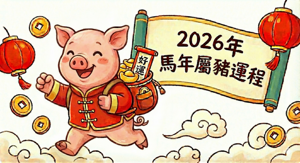 2026馬年｜「屬豬」運勢
