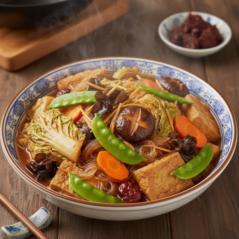 說到廣東人的農曆新年,餐桌上絕對少不了一鍋香氣四溢的「南乳粗齋」。