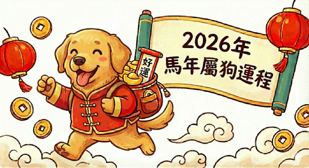 2026馬年｜「屬狗」運勢
