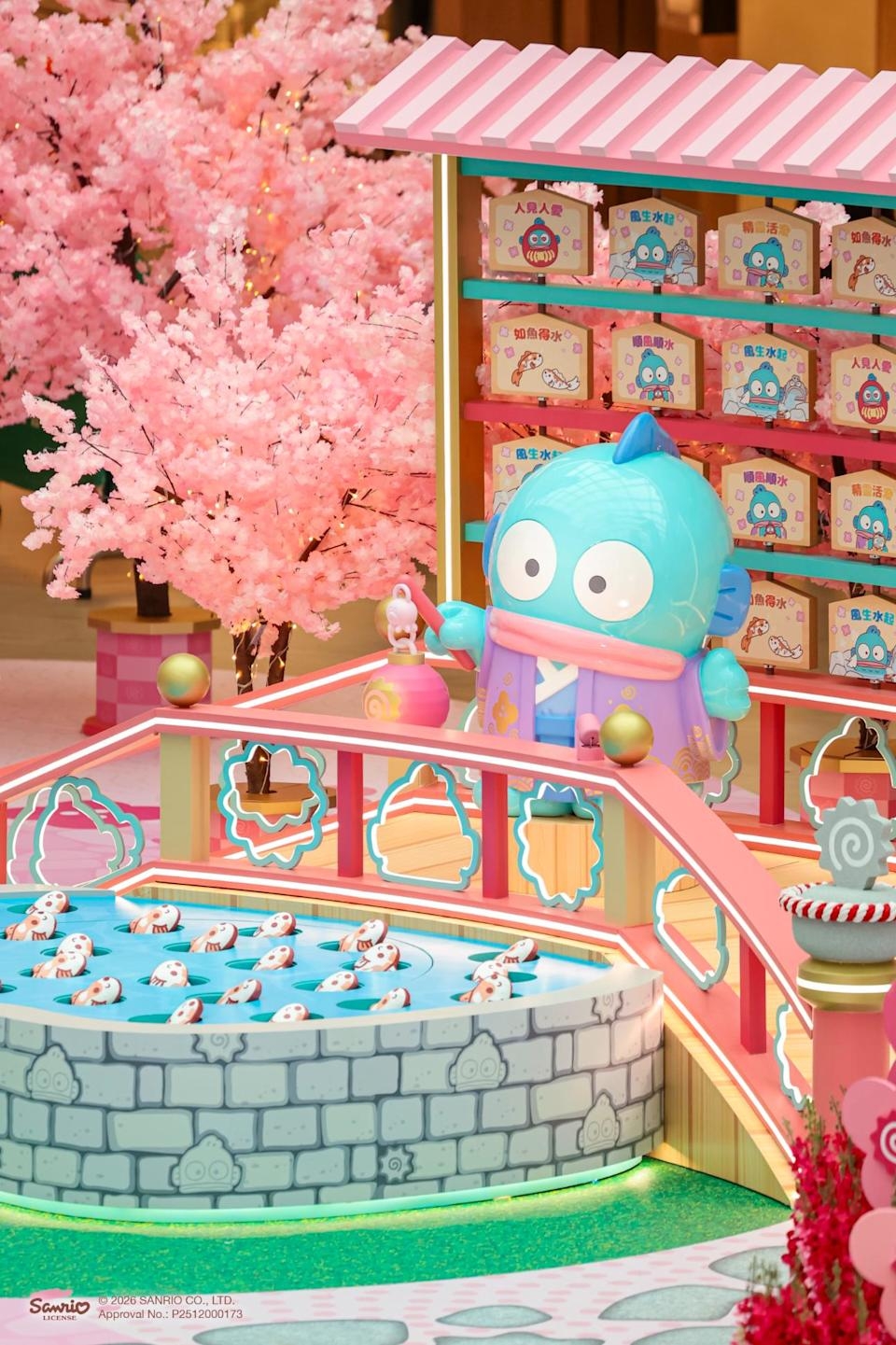 新年好去處2026｜新港城中心MOSTown：HANGYODON風生「水」起花庭園