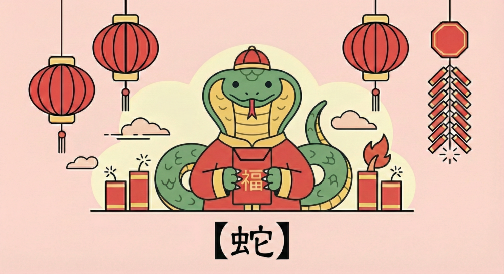 屬蛇的朋友今年運勢極佳！許多計劃在女性貴人的協助下，都能取得超乎預期的成果。