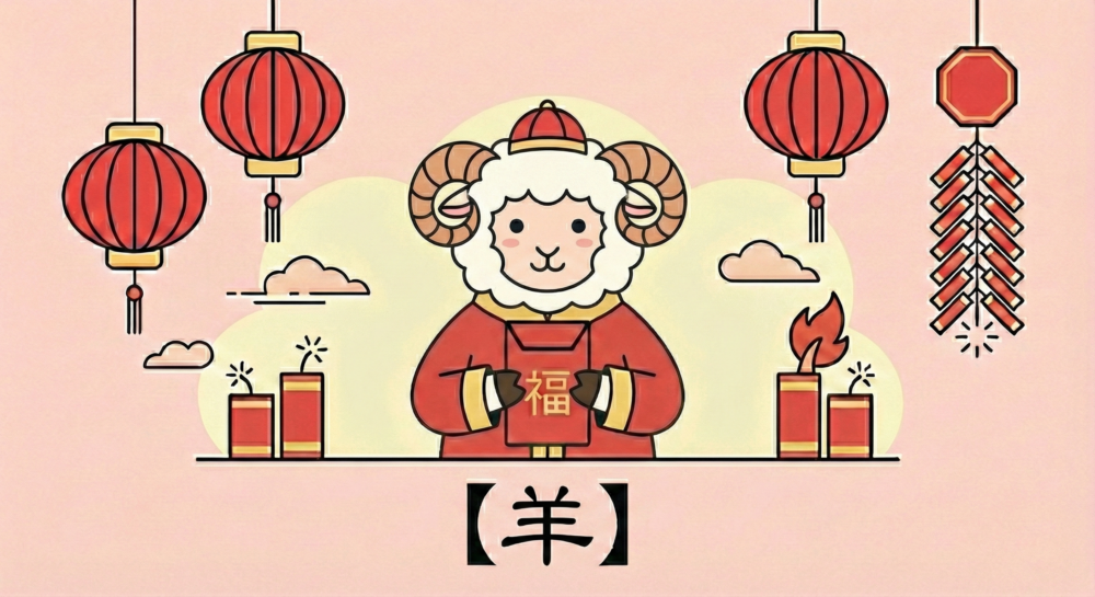 屬羊的朋友，今年是你的黃金時機！貴人運勢極旺，千萬別再留戀舒適圈。