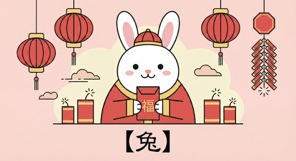 受「破太歲」影響，屬兔的朋友今年常有合作談到一半無疾而終的情況，容易讓你缺乏安全感。