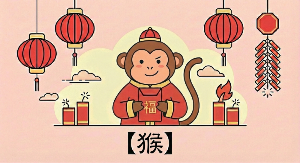 屬猴的朋友，若感到諸事不順，建議前往南方旅遊，改變磁場並接接「地氣」提升運勢。