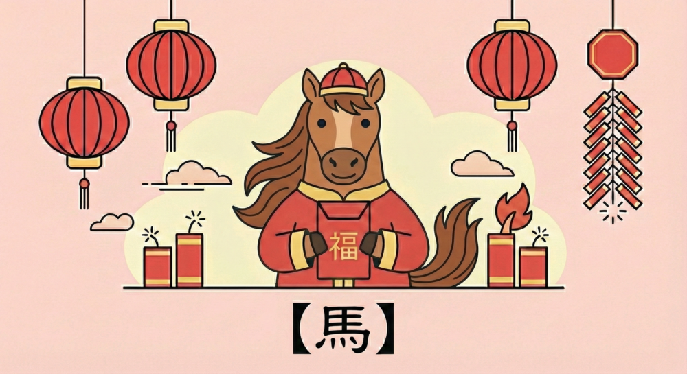 來到本命年的屬馬朋友，記得面對挑釁記得退一步，保持低調才能平穩度過。