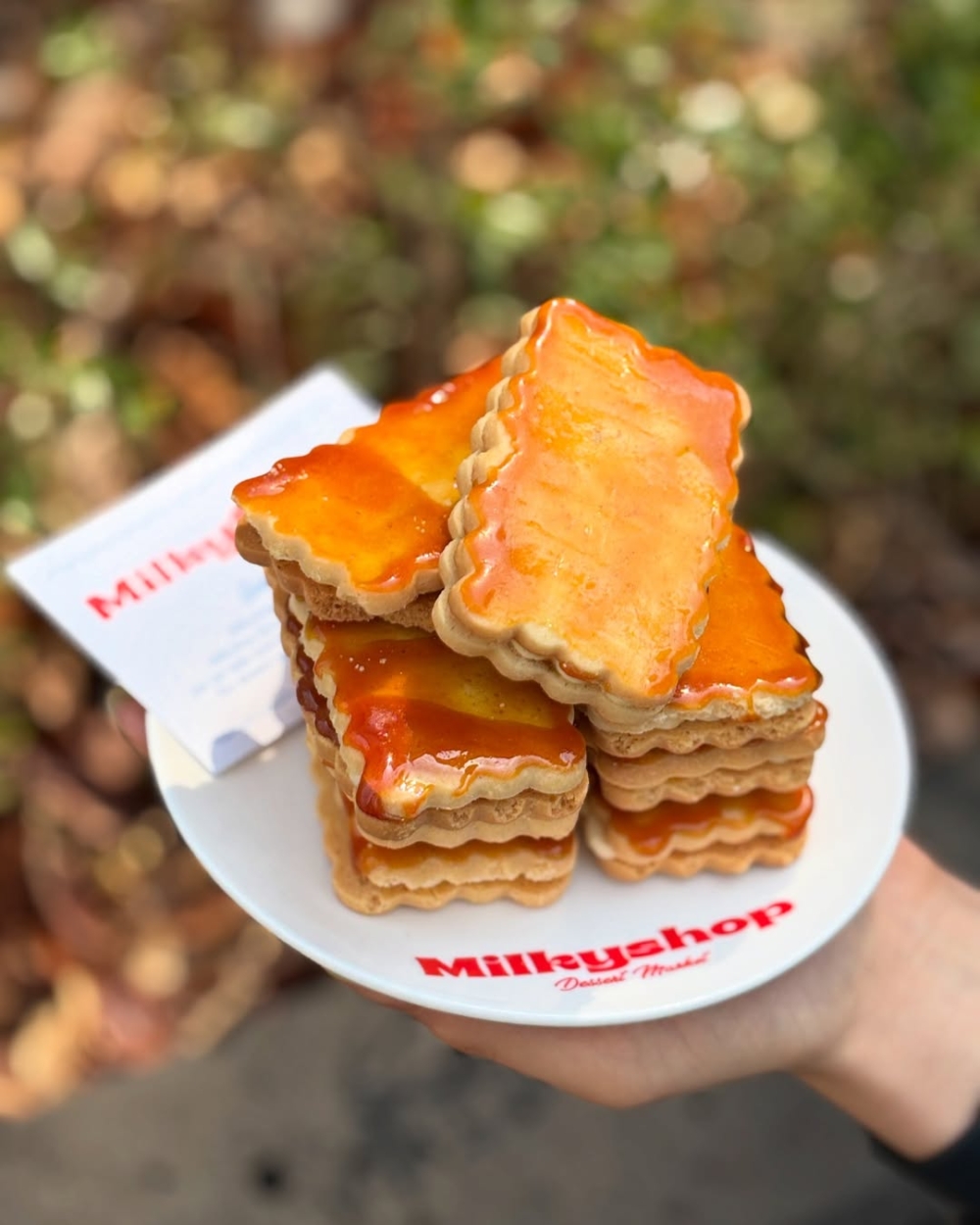 韓國零食手信2026｜4. Milky Shop 焦糖奶油餅乾