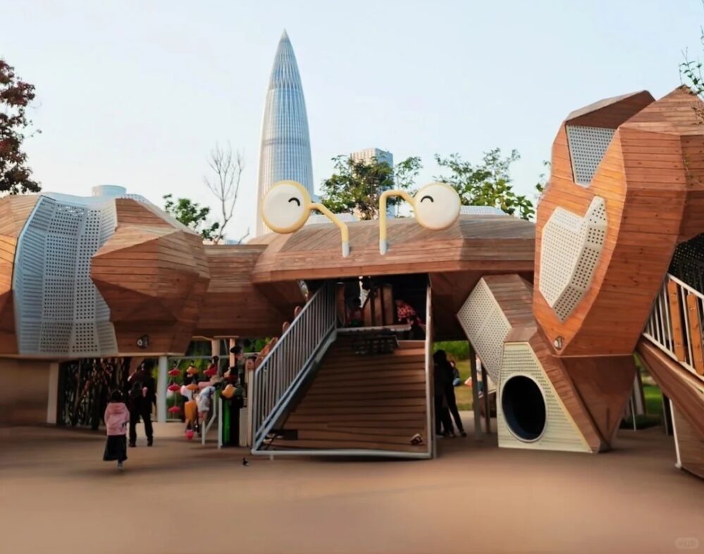 深圳人才公園螃蟹樂園