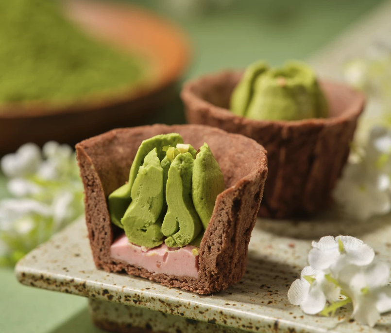 抹茶鬱金香冰盞