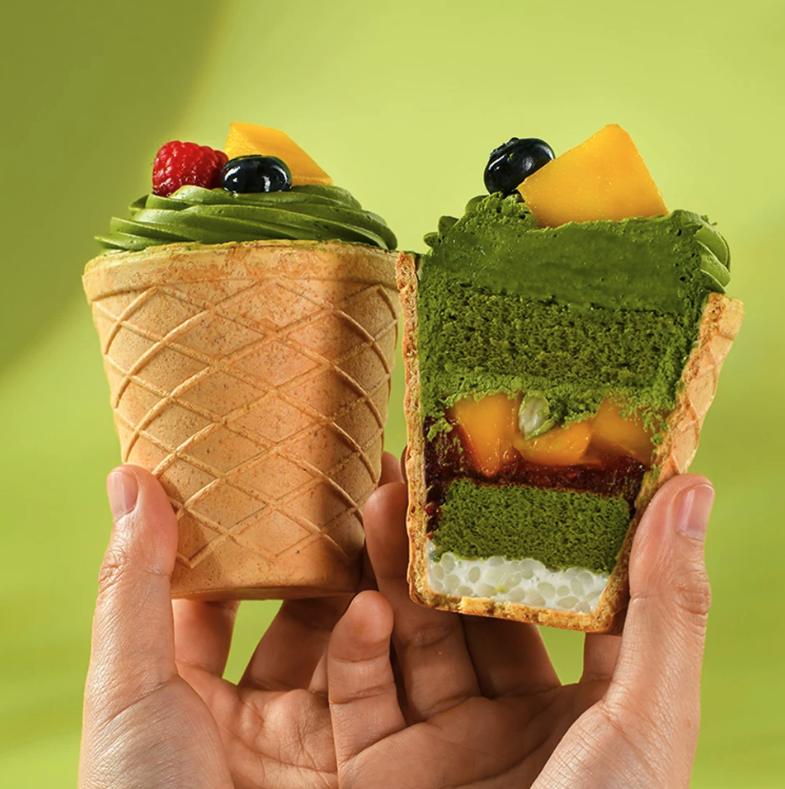 抹茶酥山旋風杯