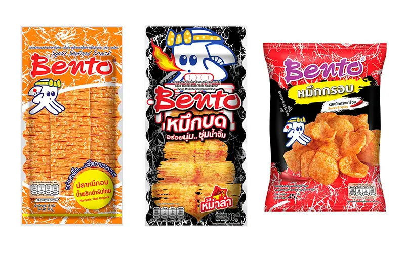 泰國Big C掃貨清單｜7. Bento魷魚片