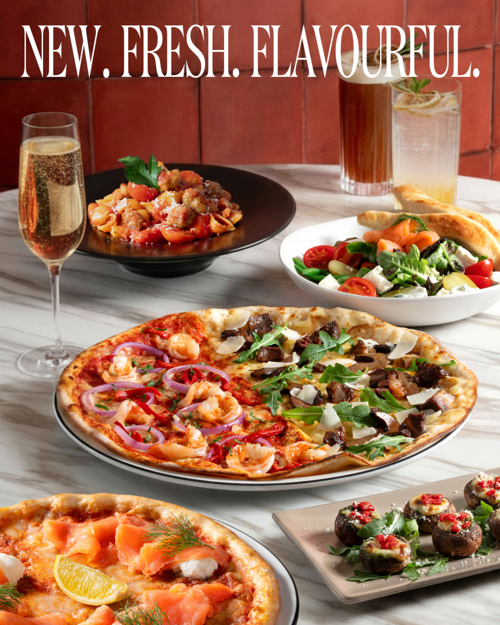 「香料烤雞薄餅」