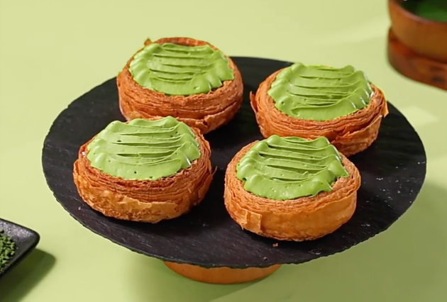 抹茶麻薯流心撻