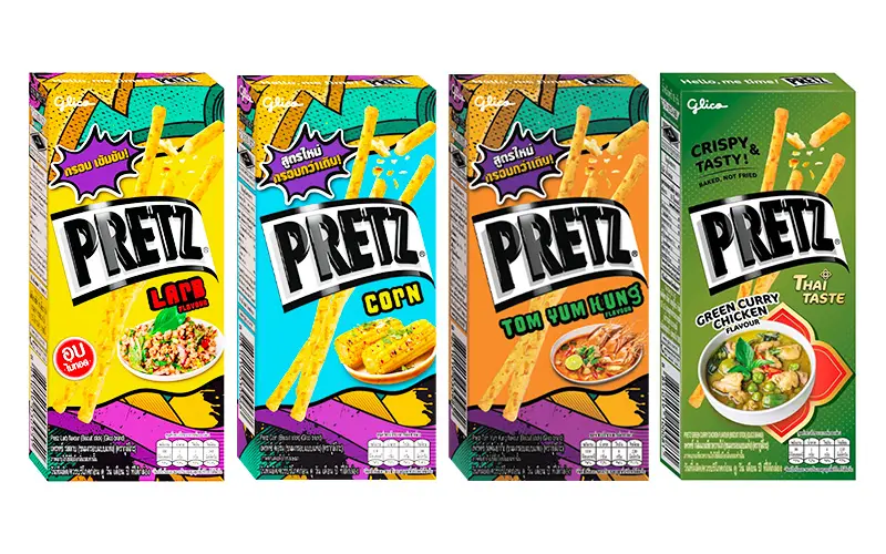 泰國Big C掃貨清單｜3.Pretz餅乾棒