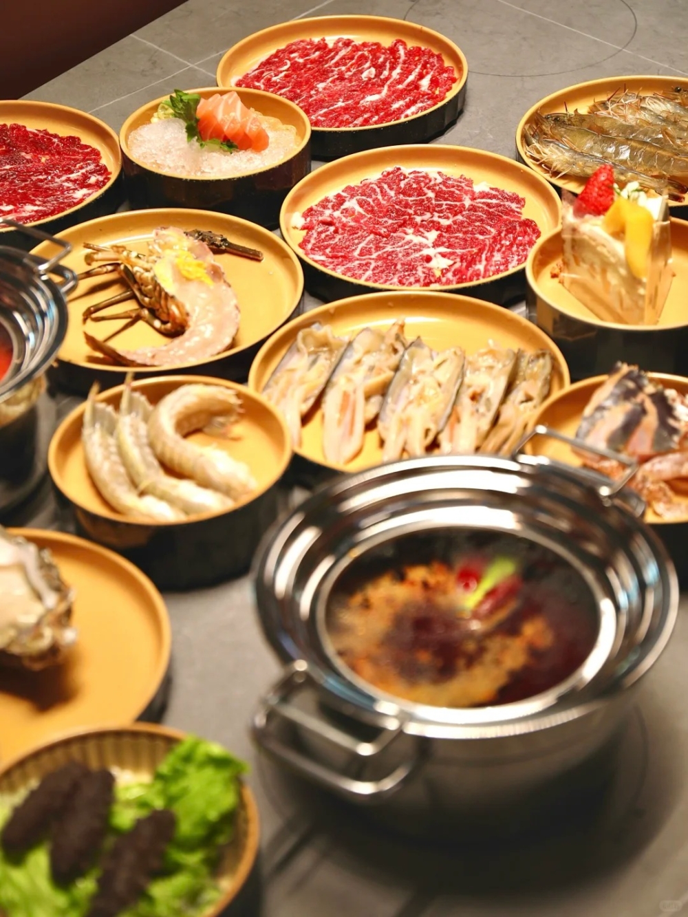 鮮切安格斯牛肉｜開放式廚房即場處理