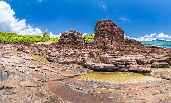 頁岩地貌