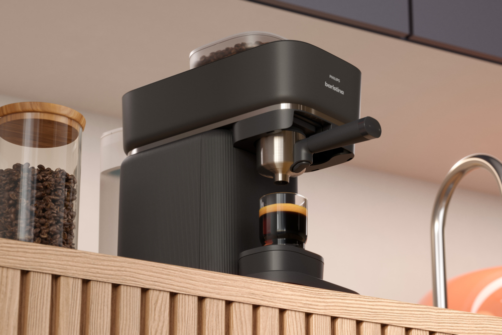 被譽為新世代「滑」時代神器的 Philips baristina 意式咖啡機
