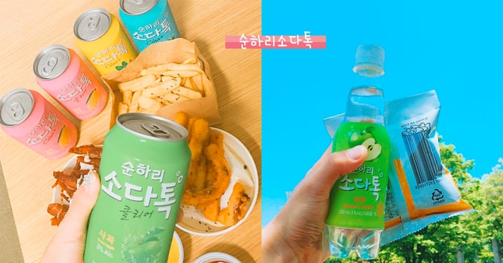 風靡韓國年輕人們！最新推出⋯4色4種口味超清爽水果酒！
