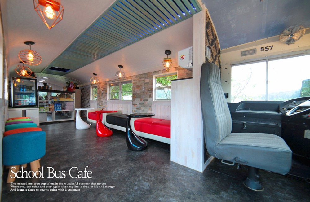 School Bus Camping Pension