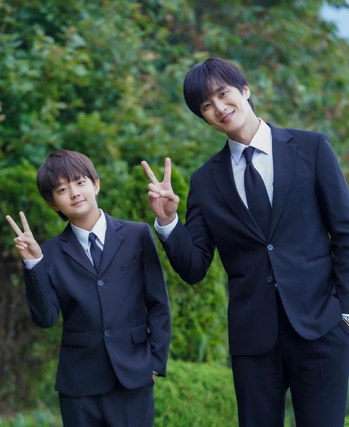 鄭賢俊在《今生也請多指教》中擔任安普賢的童演