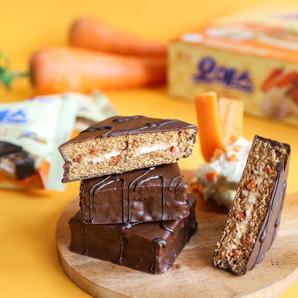 韓國海太巧克力派 胡蘿蔔奶油起司