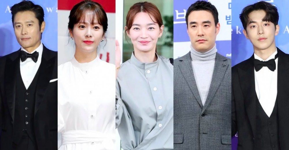 李秉憲、韓志旼、南柱赫、申敏兒、裴晟佑