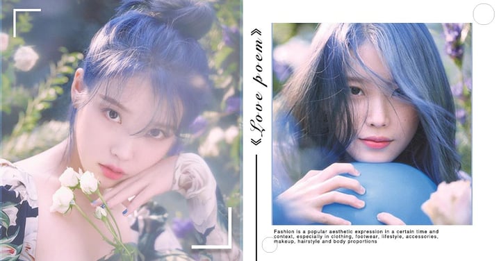 IU新專輯將延後發行！「仙氣藍髮」回歸造型掀起熱議，美到不真實啊～