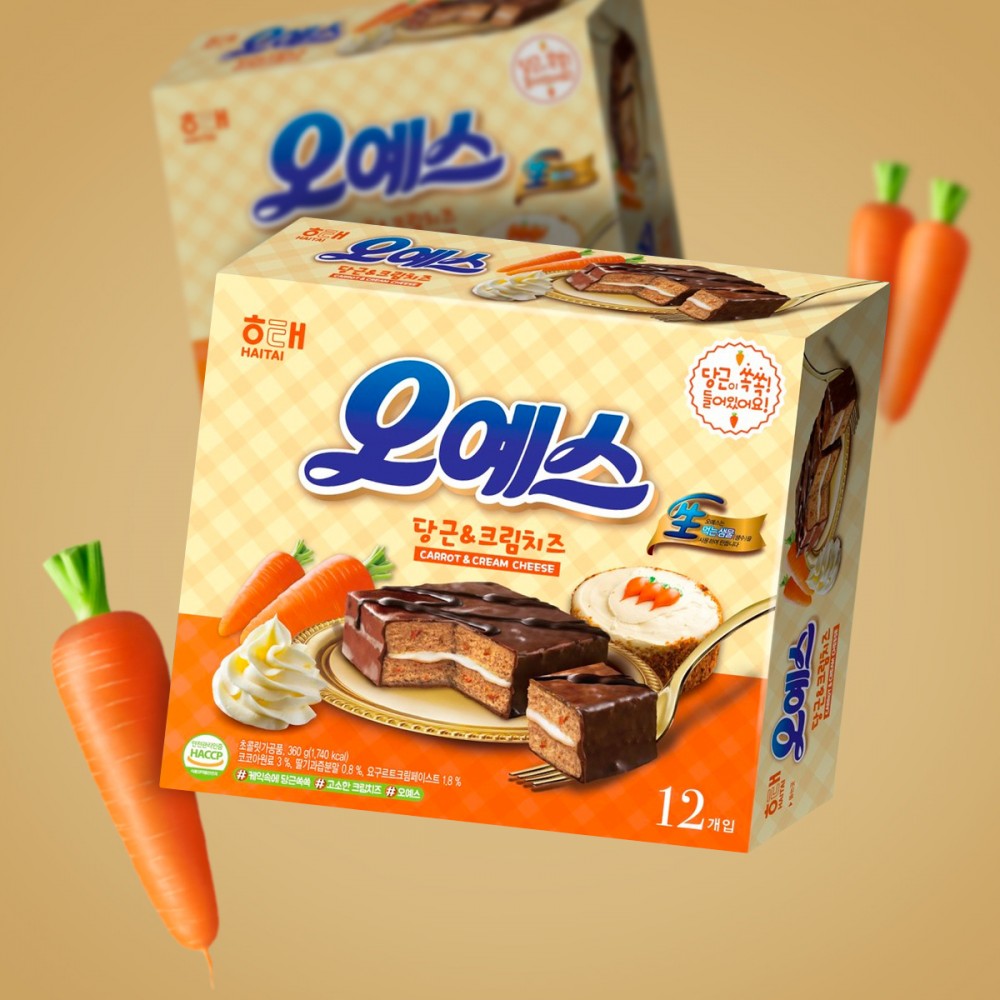 오예스 胡蘿蔔奶油起司口味