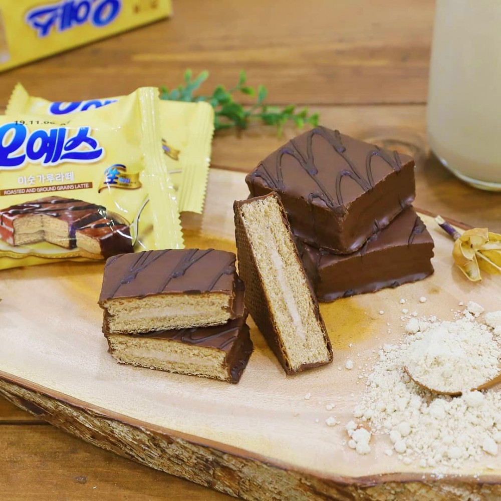 韓國海太巧克力派 拿鐵口味