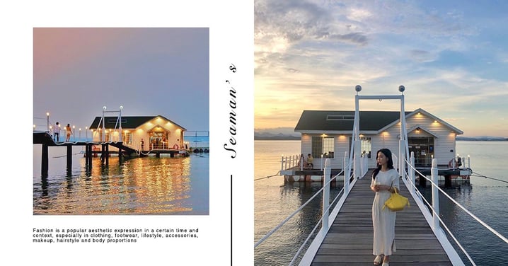 韓國慶尚南道♥ 씨맨스 Seaman’ s 海上船屋咖啡廳，享受絕美海景與夕陽～
