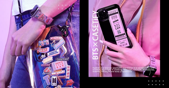 BTS防彈少年團×CASETiFY聯名推出手機周邊！酷炫粉系設計不是阿米都心動♥