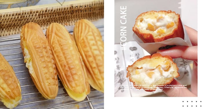 韓國IG最新熱門美食「Real玉米麵包」！爆漿奶油起司+玉米粒好吃到被推爆～